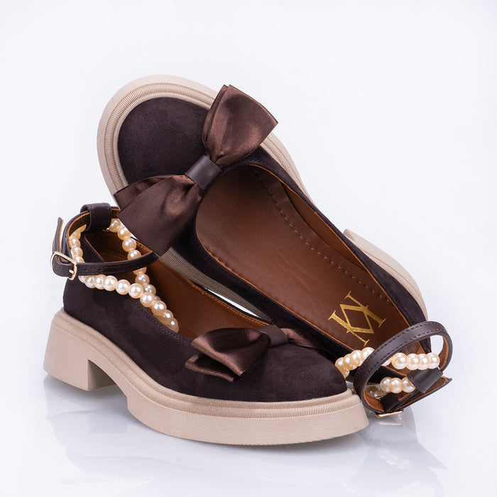 ДАМСКИ ОБУВКИ PEARL BROWN